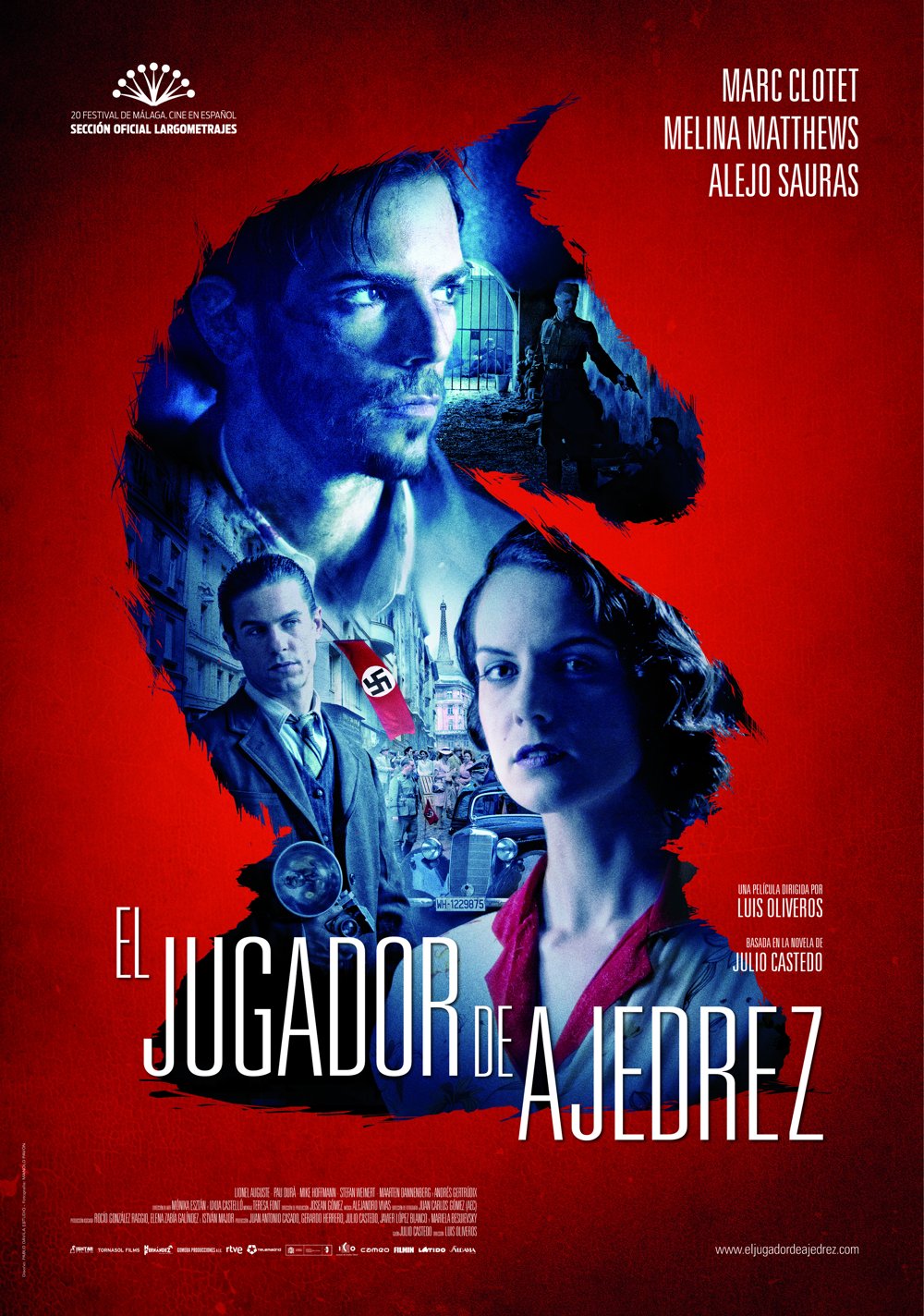 Cartel oficial de El Jugador de Ajedrez
