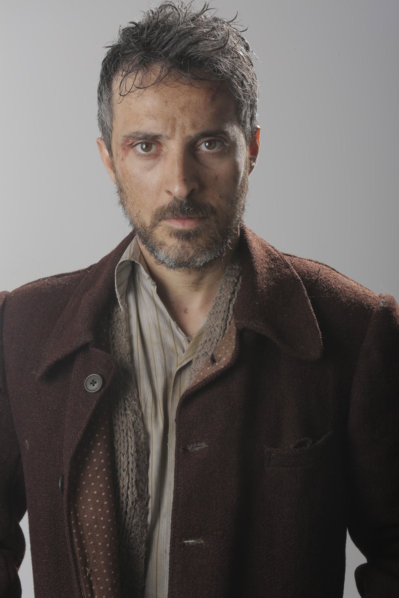 Pablo Colomer, preso español republicano, retrato de época